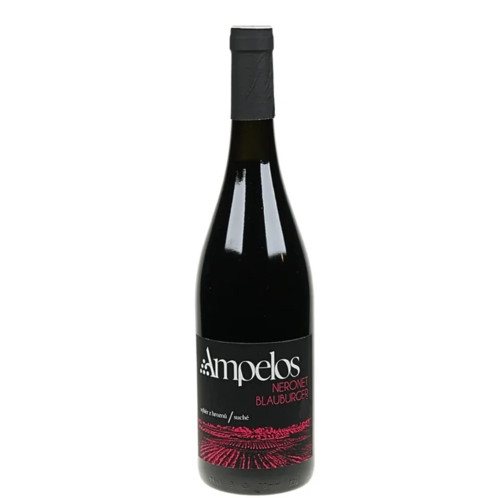 Ampelos Neronet/Blauburger Cuvée Pozdní sběr 0,75l 12%