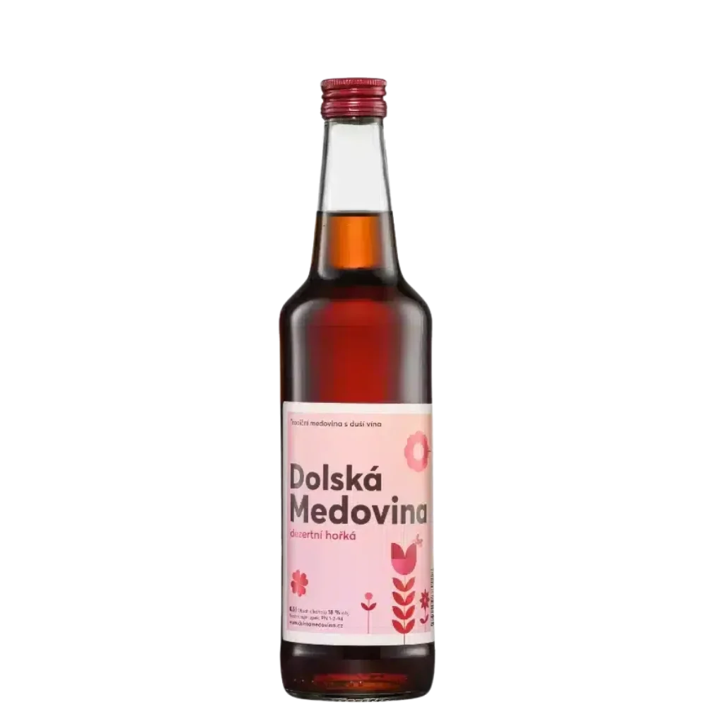 Dolská Dezertní Medovina Hořká 0,5l 18%