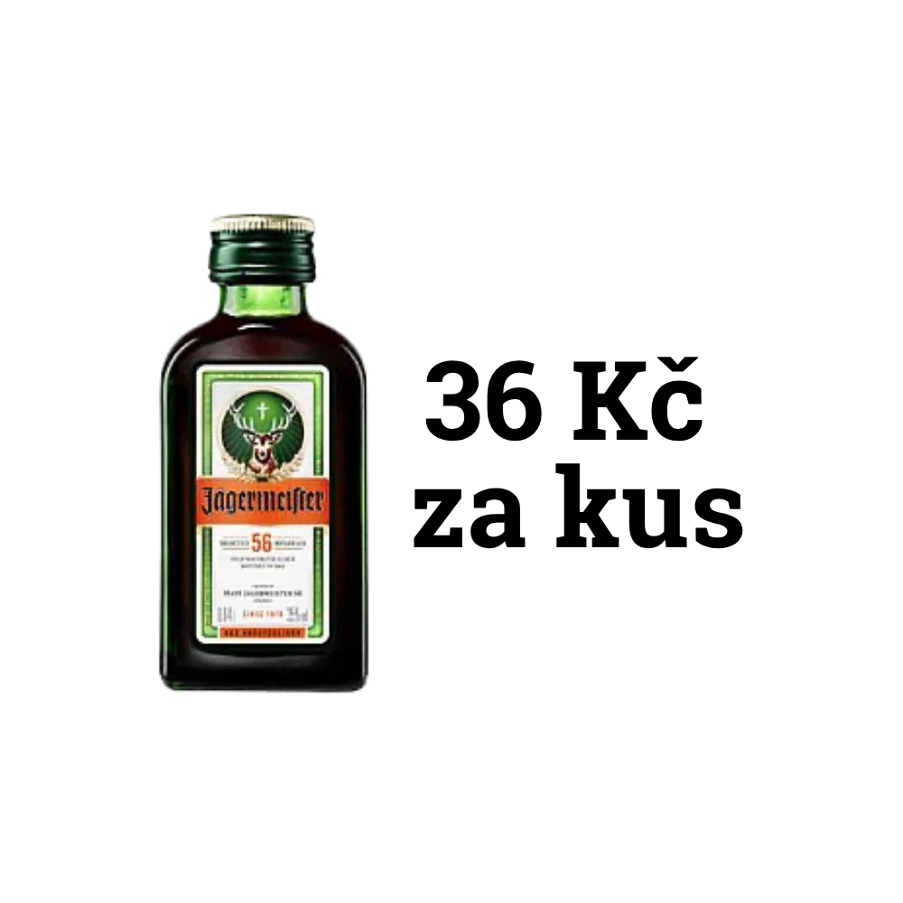 Jägermeister Velký Set Miniatur 96×0,04l 35%