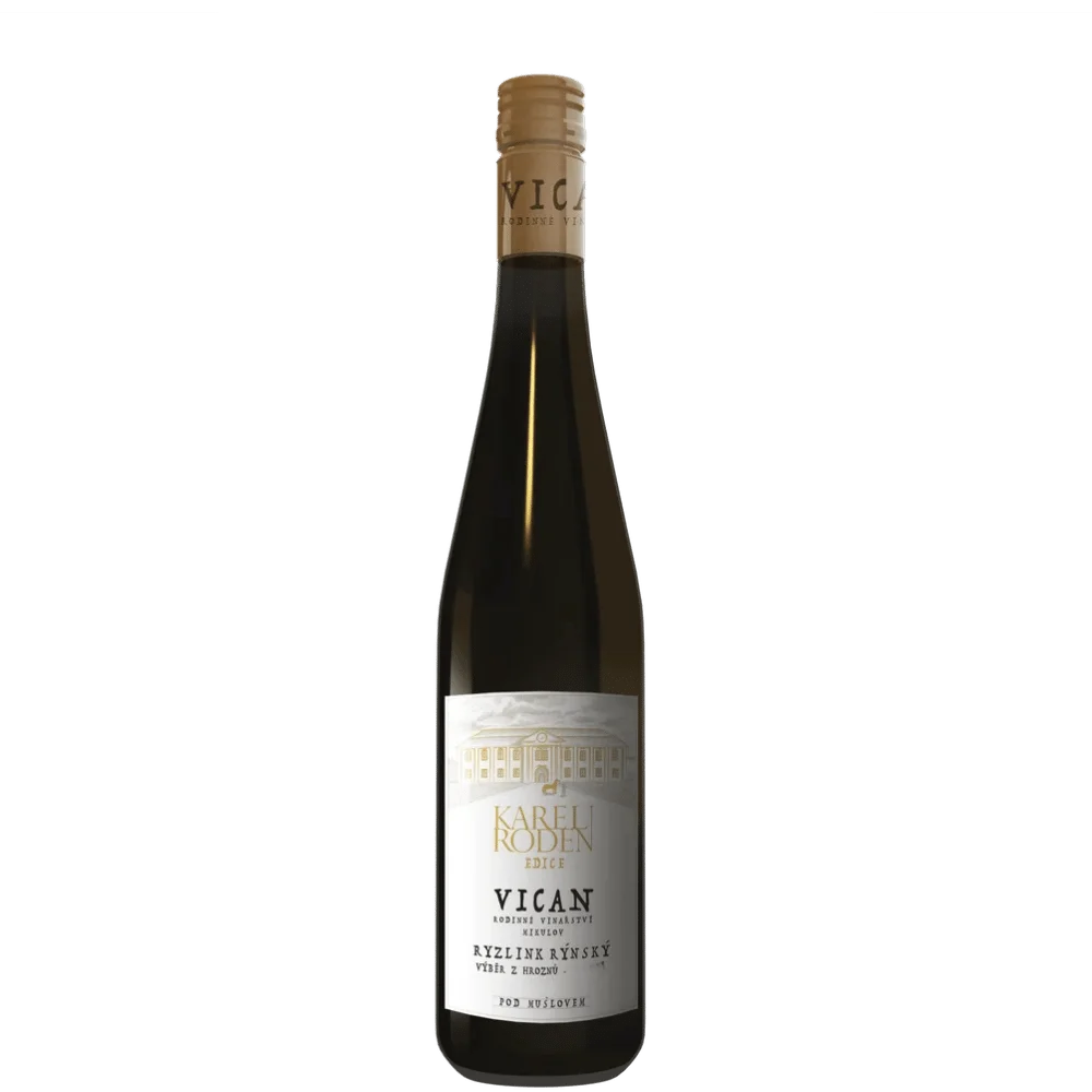 VICAN Ryzlink Rýnský Edice Karel Roden Výběr z hroznů 0,75l 13,5%