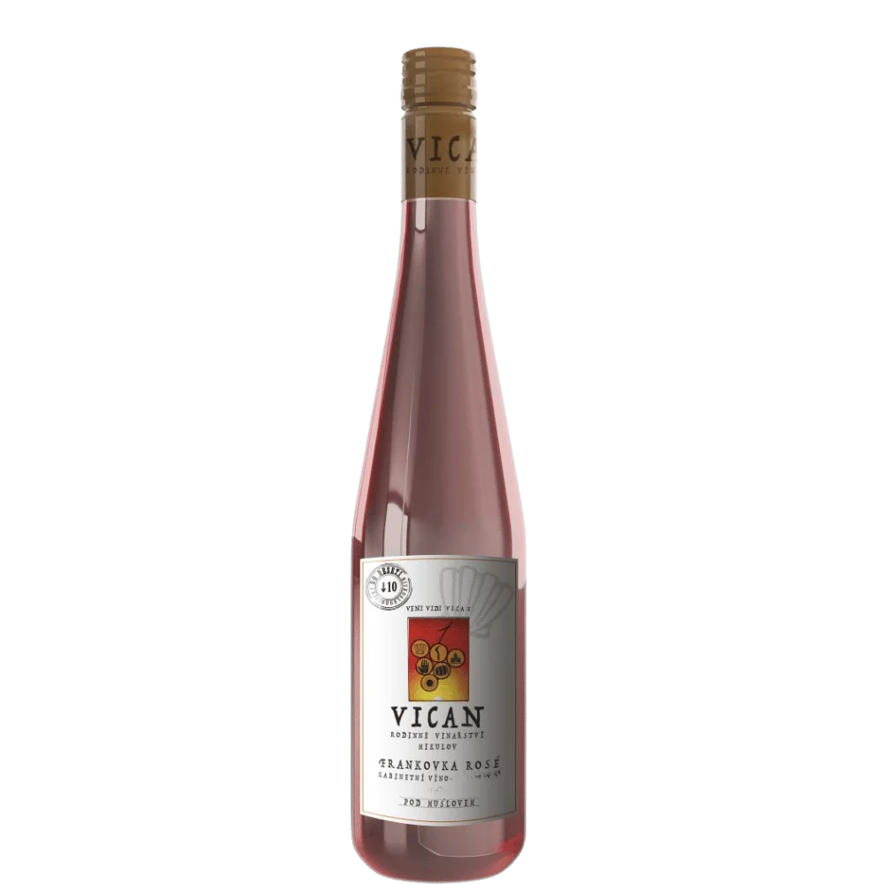 VICAN Frankovka Rosé Kabinetní 0,75l 9,5%