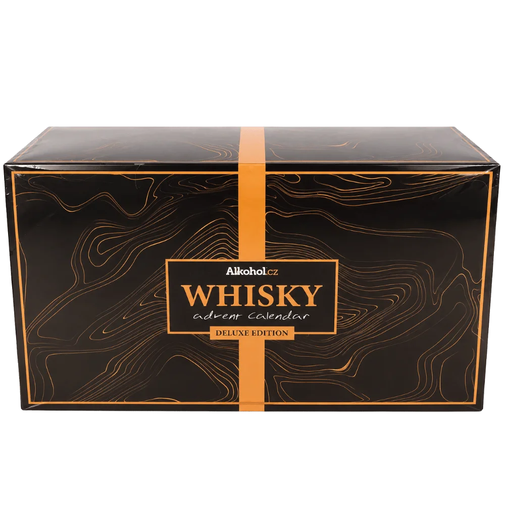 Whisky adventní kalendář Deluxe 2026 24×0,02l + 1x sklo GB
