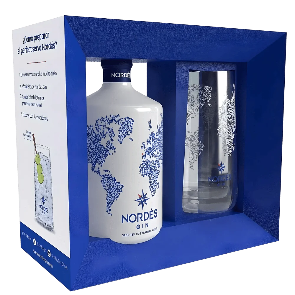 Nordés Atlantic Galician Gin 0,7l 40% + 1x sklo GB